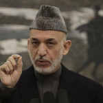 アフガニスタンのカルザイ大統領のトップへ