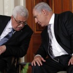 パレスチナ自治政府アッバス議長とイスラエルのネタニヤフ首相ヤフー
