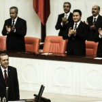 トルコ大統領エルドアンは宣誓を取った