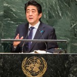 国連総会アドレスの年次総会で日本の安倍晋三首相