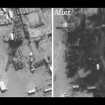 アメリカの爆弾がシリア3製油所を破壊した