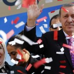 トルコの大統領はエルドアンは、西を批判し、女性の人権活動家を呼びかけ