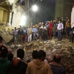 住宅建物は17人が死亡、カイロで崩壊