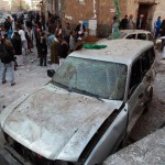 イエメンの首都サナア5爆発が揺り動かし