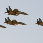 イエメンで反乱軍を攻撃するサウジ空軍基地