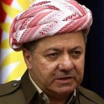 イラクのクルド人指導者マスードBarzani