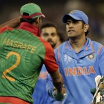 準々決勝は、インドは109の実行によってバングラデシュを倒す