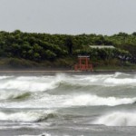 嵐Goniは、火曜日の朝には九州の日本の南の島を襲いました