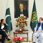 パキスタン首相シャリフと米国の国家安全保障問題担当大統領補佐官スーザン・ライス