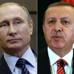 ロシアのプーチン大統領とトルコのレジェップ・タイップ・エルドアン大統領