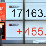 東京証券取引所の株価情報は500ポイント上昇しました