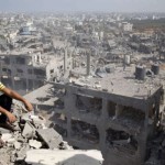 ガザ地区での戦争によって損傷5000家屋