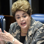 ブラジル大統領ジルマ・ルセフの一時停止