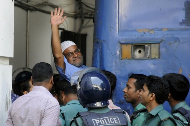 バングラデシュJamaat-電子イスラムの指導者ミールカッサムアリ