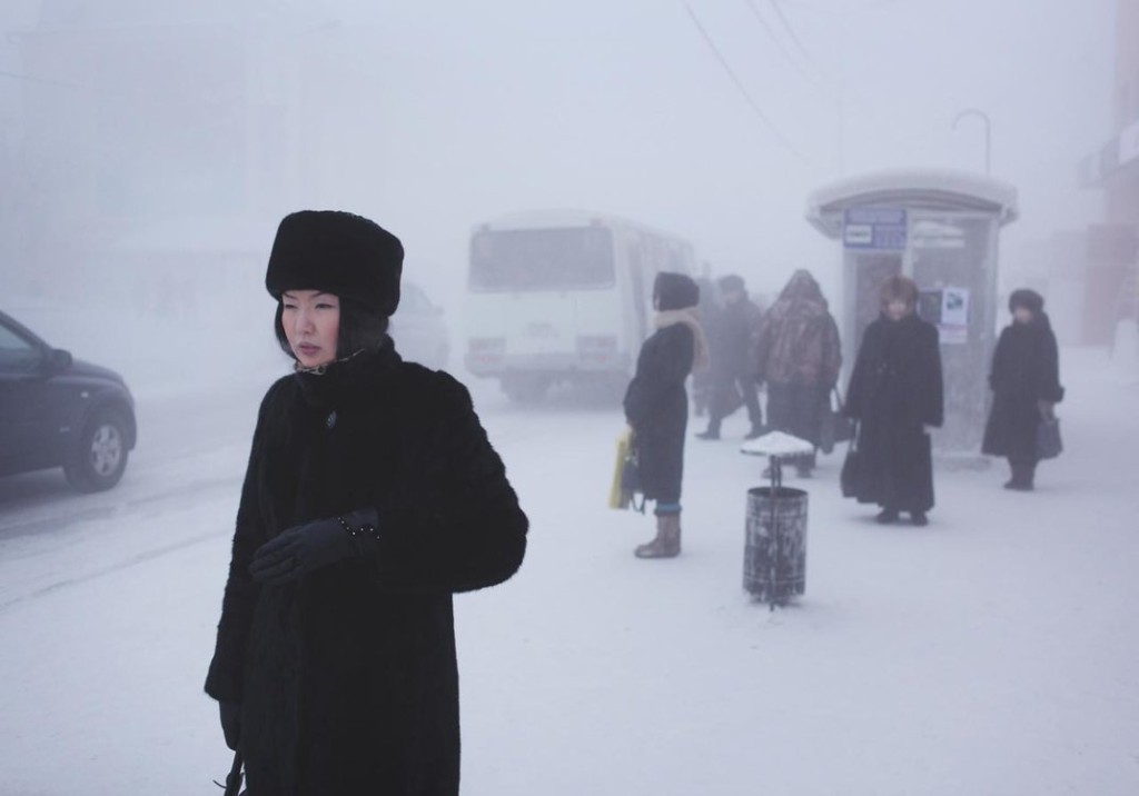 ロシアのオイミャコン」でシベリアの氷の地域は、世界の最も寒い町です