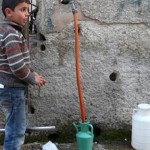 ダマスカスの3日目の水なしで、5000万人が徐々に渇望していた