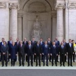 ローマ条約の60周年記念日、27 EU首脳の参加