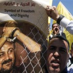 人気のある投獄されたパレスチナ人の指導者Marwan Barghouti