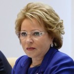 ロシア連邦理事会議長Valentina Matviyenko