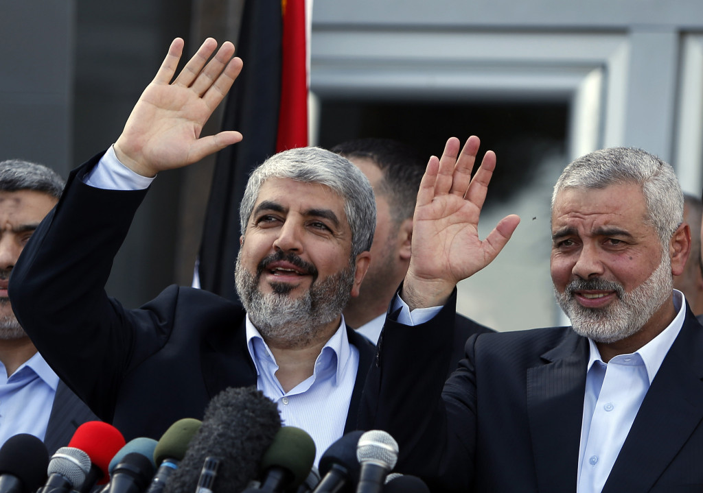 ハニヤ・イスマイル、ハマス指導者、カールド・メシャール