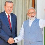 トルコ大統領Recep Tayyip Erdoganとインド総理大臣Narendra Modi