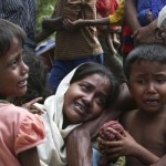 Rohingyaイスラム教徒のインド入りを阻止するための措置