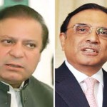 PPP共同議長Asif Ali ZardariとNawaz Sharif首相