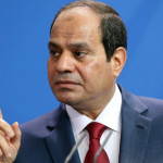 エジプト大統領アブデル・ファッタ・アルシシ