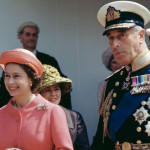 Mountbatten卿と英国女王エリザベス2世の覚え書きの写真