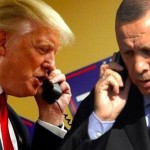 米国大統領ドナルドトランプとトルコ大統領タイペドエルドアンの電話