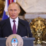 ロシアのプーチン大統領が年次記者会見で演説