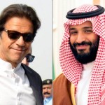 サウジアラビア王子モハンマドビンサルマンとパキスタンPMイムランカーン