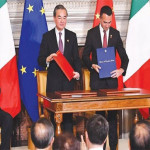 ドイツが中国の巨大な「シルクロード」プロジェクトにイタリアの参加を見込んでいるので、EUの拒否権を要求する