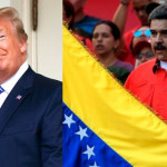 ベネズエラのニコラス・マドゥーロ大統領と米国のドナルド・トランプ大統領