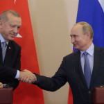 トルコのレジェップ・タイイップ・エルドアン大統領は、ソチでロシアのウラジミール・プーチン大統領と会談