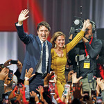 ジャスティン・トルドーがカナダの首相を第二期に選出