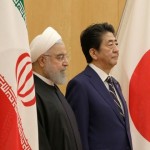ハッサン・ルーハン大統領が日本の安倍Shin三首相と会談