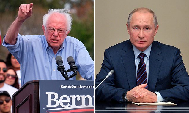 バーニー・サンダースは大統領選挙でロシアの成功を支援することを拒否した