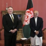 米国国務長官マイク・ポンペオは、カブール訪問中にアフガニスタン大統領アシュラフ・ガーニと彼の政治的ライバルをページに連れて行かない