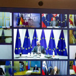 欧州理事会のビデオ会議