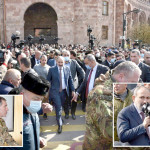 アルメニアのニコル・パシニャン首相は、クーデターを企てたとして陸軍長官が解雇された後、首都の路上で国民の支持を得ています。