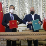 イランと中国の間の25年間の協力協定が土曜日にテヘランで署名されました。