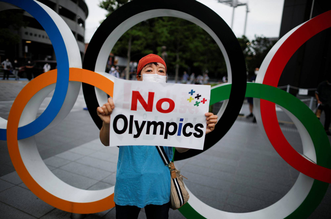 日本人の80％が今年の東京オリンピックの開催に反対